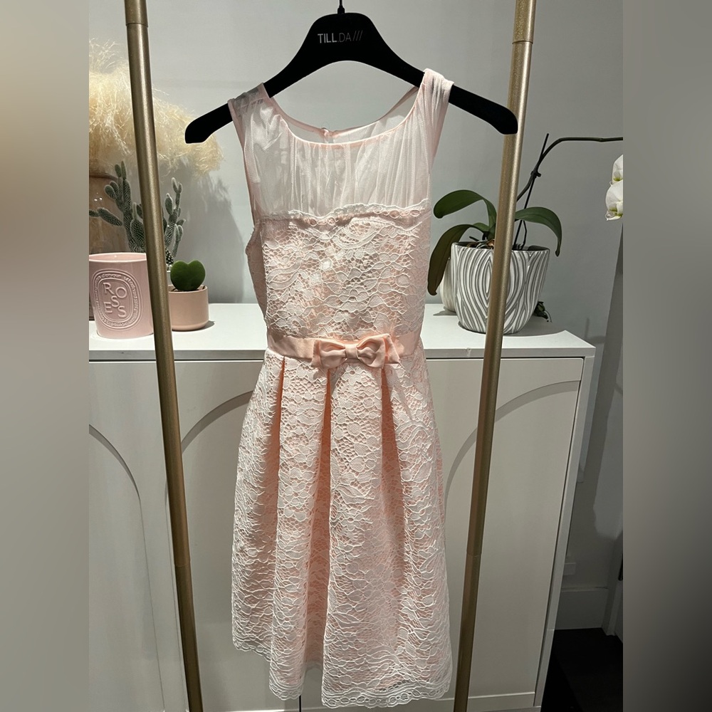 Fancy pretty pink dress for kids